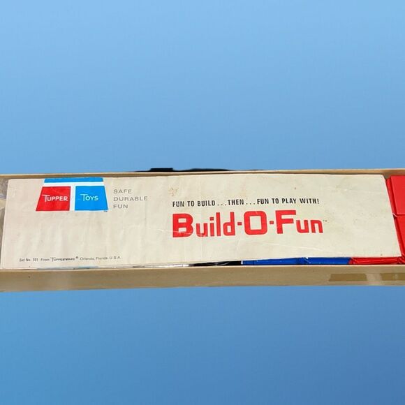 Vintage 1965 Tupperware Tupper Toys Build-O-Fun #101 - Picture 3 of 5